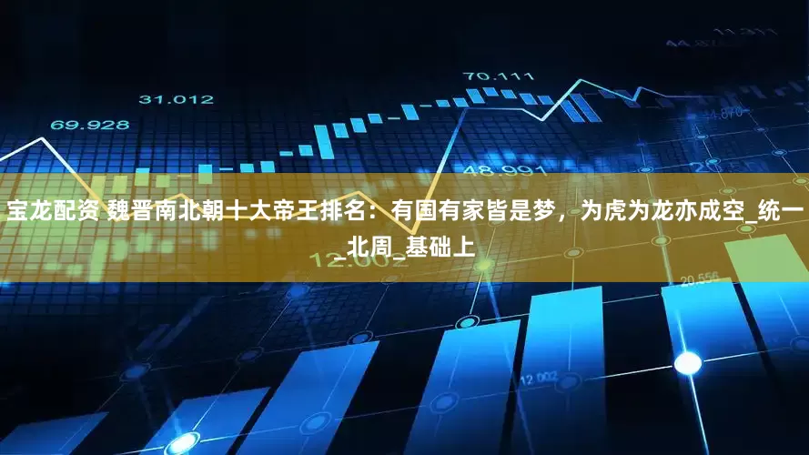 宝龙配资 魏晋南北朝十大帝王排名：有国有家皆是梦，为虎为龙亦成空_统一_北周_基础上
