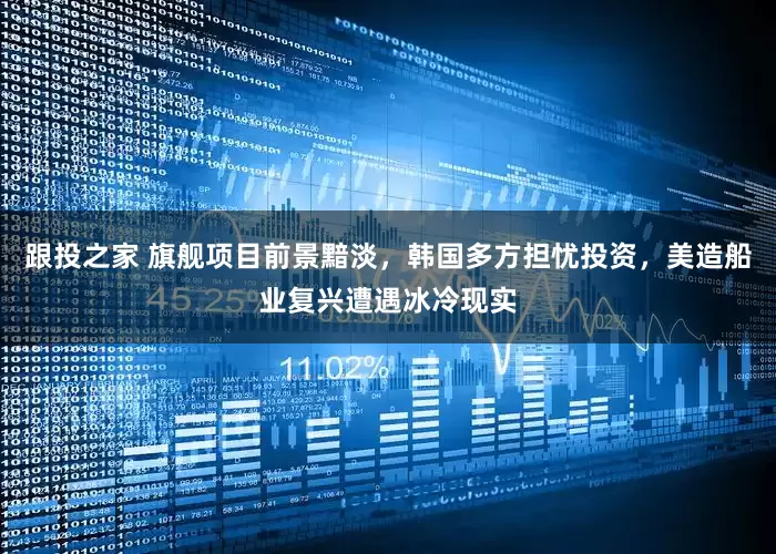 跟投之家 旗舰项目前景黯淡，韩国多方担忧投资，美造船业复兴遭遇冰冷现实